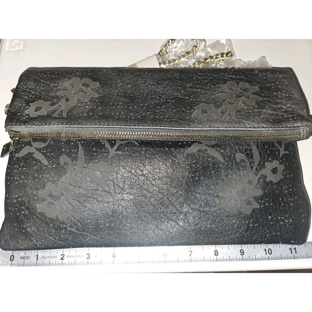 New! Lot Of 2! Moda Luxe Ela Fold-Over Crossbody Clutch Handbag - Picture 12 of 13